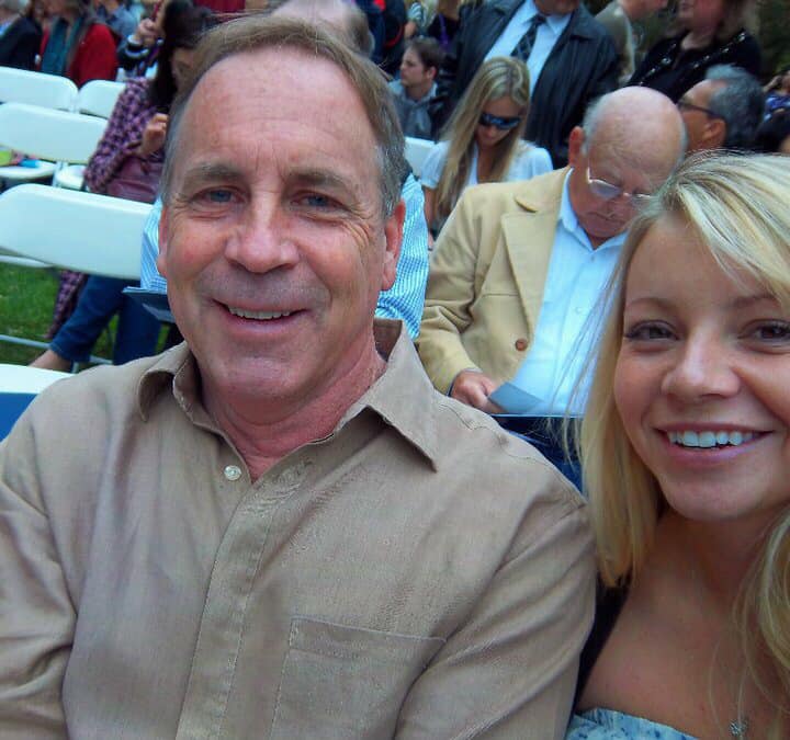 Dad with Amber