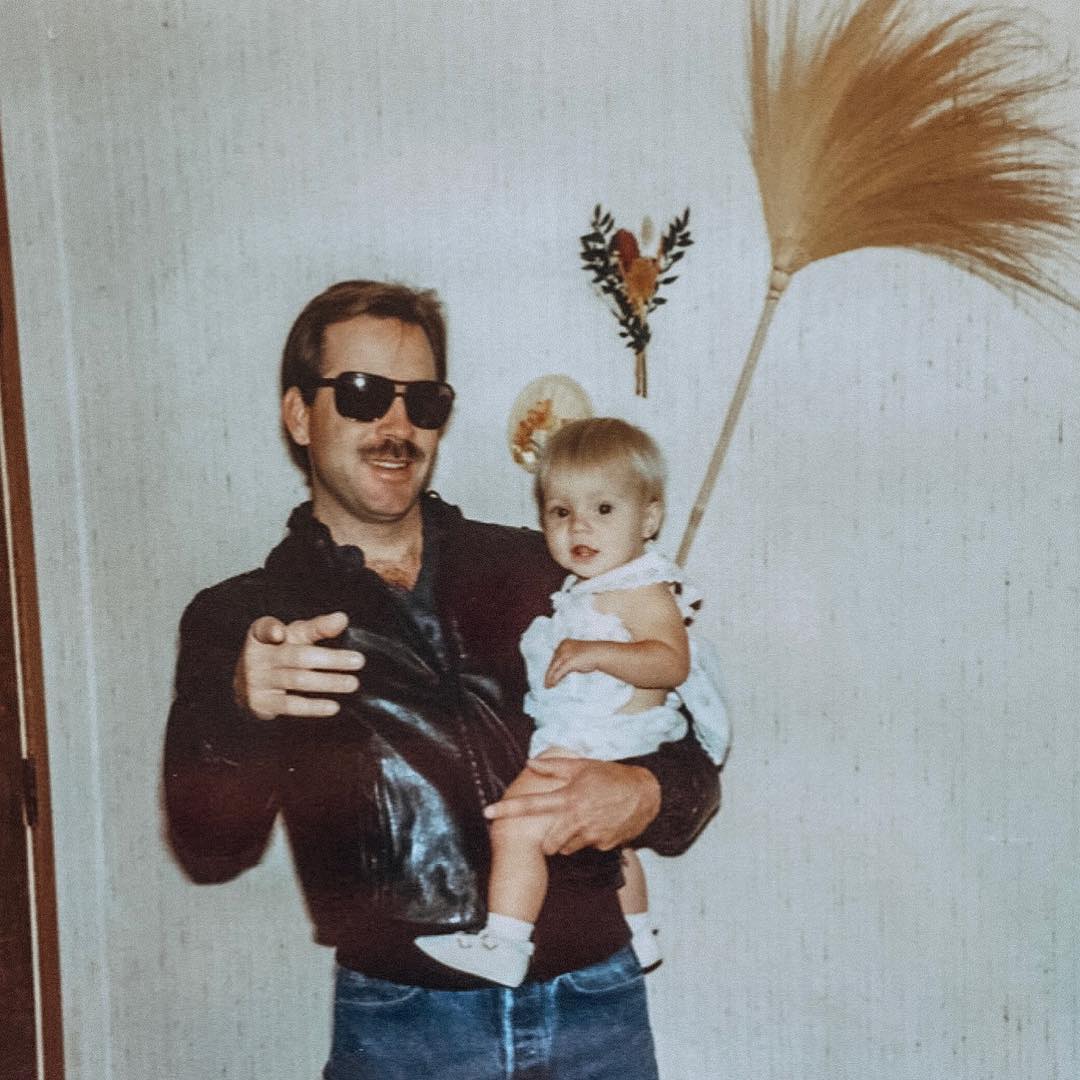 Dad with Amber