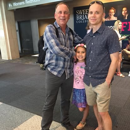 Dad with Andy