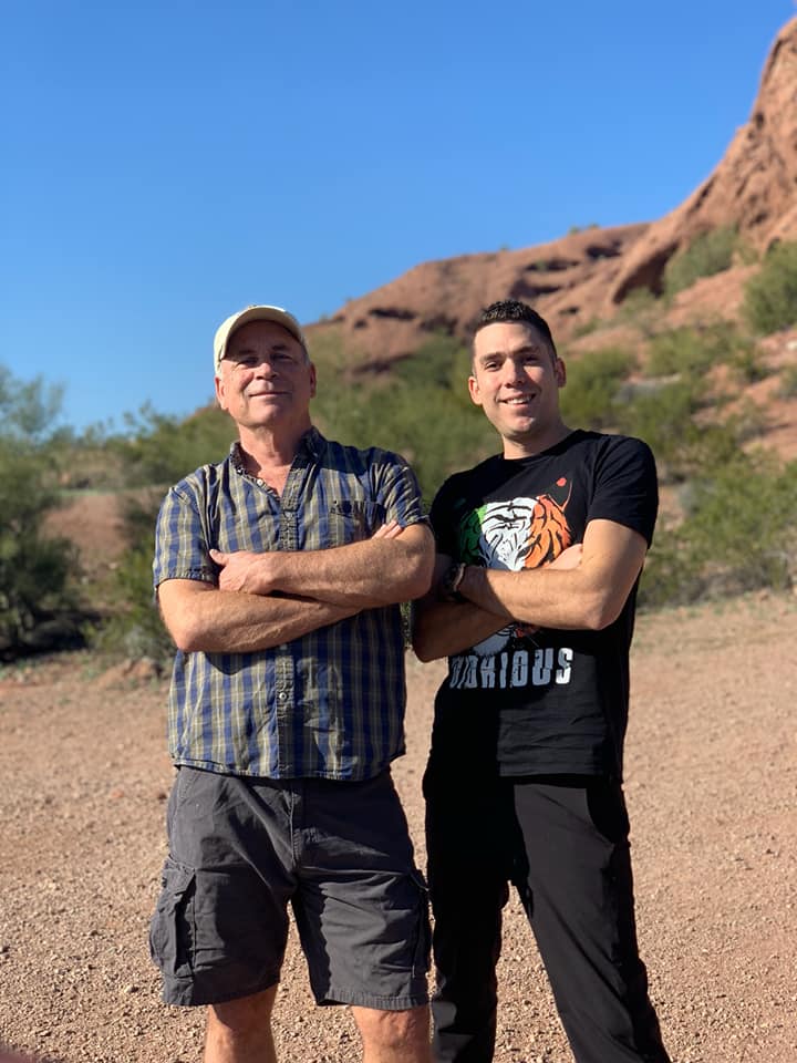Dad with Julian